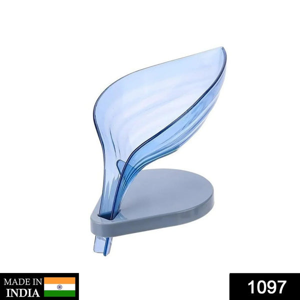 Leaf Shape Soap Box Self Draining Bathroom Soap Holder - Justgrabit Inc.