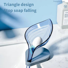 Leaf Shape Soap Box Self Draining Bathroom Soap Holder - Justgrabit Inc.