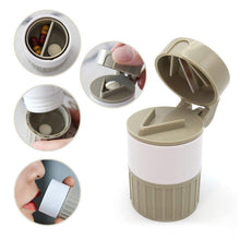4 - in - 1 Medicine Cutter, Crusher, Storage Box for Pills - justgrabit.in | Just Grab It