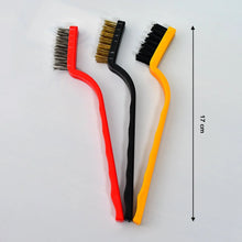 3 - Piece Mini Wire Brush Set: Tackle Tough Cleaning Jobs (Multi - Material) - Justgrabit Inc.