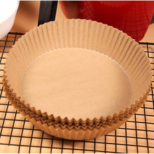 Round Air Fryer Disposable Paper Liner (50 Pcs Set / 160mmx45mm) - justgrabit.in | Just Grab It