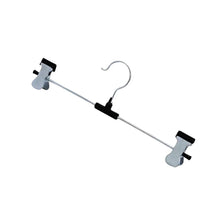 Hangers with 2 - Adjustable Anti - Rust Clips (Pack of 12) - Justgrabit Inc.