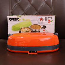 Orbit Electric Lunch Box with Dual Stainless Steel Containers Set - justgrabit.in | Just Grab It