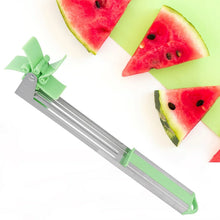 Stainless Steel Washable Watermelon Cutter – Windmill Slicer & Peeler - Justgrabit Inc.
