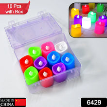 10PCS FESTIVAL DECORATIVE - LED TEALIGHT CANDLES | BATTERY OPERATED CANDLE IDEAL FOR PARTY, Diwali - Justgrabit Inc.