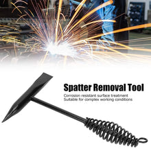 Welding Slag Removal Hammer with Coil Spring Handle | Heavy Duty Chipping Tool for Slag & Spatter Cleaning (1 Pc) - Justgrabit Inc.
