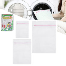 Reusable and Durable Zip Mesh Laundry Bag 3 Different Size (3 Pcs Set) - justgrabit.in | Just Grab It