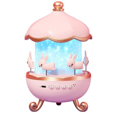 Bunny’s Carousel Rotating LED Night Light - Justgrabit Inc.