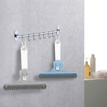 4 in 1 Multifunctional Glass Scraper, Window Glass Wiper with Watering Can, Silicon Cleaning Squeegee with Two Brush Heads, Practical Squeegee for Shower Doors, Windows, Tiles and Car Glass - Justgrabit Inc.