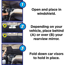 Foldable Car Windshield Sunshade for Heat Protection - justgrabit.in | Just Grab It