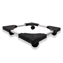 Adjustable Heavy - Duty Fridge and Washing Machine Stand Base Trolley 50x50 cm - Justgrabit Inc.