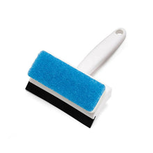 2 - in - 1 Glass Wiper & Brush – Double - Sided Cleaner for Mirrors, Tiles & Windows - justgrabit.in | Just Grab It