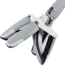 X - Shape Hands - Free Squeeze Microfiber Floor Mop for Home Cleaning - justgrabit.in | Just Grab It