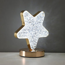 Star Crystal Diamond Touch Lamp – USB Rechargeable, 3 - Way Dimmable - Justgrabit Inc.