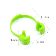 4 Pc Hand Shape Mobile Stand used in all kinds of places including household and offices as a mobile supporting stand. - Justgrabit Inc.