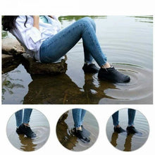 Non - Slip Silicone Rain Reusable Anti skid Waterproof Fordable Boot Shoe Cover ( Large ) - Justgrabit Inc.