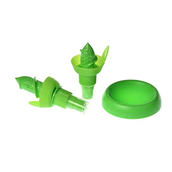 Creative Lemon Sprayer Fruit Juice Citrus Lime Juicer (3 Pcs Set) - justgrabit.in | Just Grab It