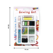62 Pc Sewing Set used for sewing of clothes and fabrics including all home purposes. - Justgrabit Inc.