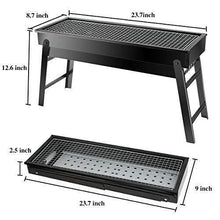 Folding Portable Barbeque BBQ Grill Set for Outdoor and Home - Justgrabit Inc.