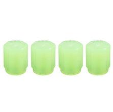 Tyre Valve Caps Luminous Glow Car Tire Valve Cap Covers vaal cap (4 Pcs Set) - justgrabit.in | Just Grab It