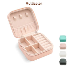 Mini PU Leather jewellery Box for Travel & Storage - justgrabit.in | Just Grab It