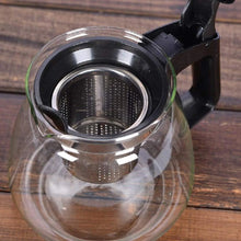 Flame Proof Glass Kettle & Cup Set With Strainer High Quality Kettle Set For Home & Café Use  (4 Cup & 1 Kettle) (24 Pc MOQ) - justgrabit.in | Just Grab It