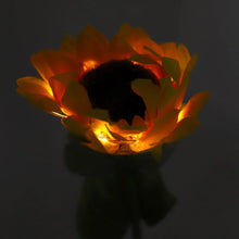 Sunflower Solar LED Lights, Warm White Garden Light (1 Pc) - Justgrabit Inc.