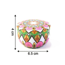 Premium Decorative Mandala Printed Metal Candle Container (4 Pc) - justgrabit.in | Just Grab It