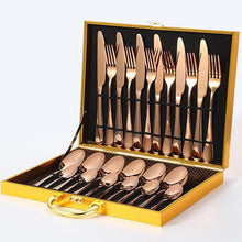 Kitchen Tableware / Flatware Sets Kitchen Forks Spoons with Gift Box (24 Pcs Set) - justgrabit.in | Just Grab It