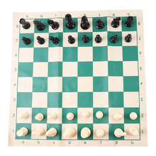 Small Premium Portable Chess Set Plastic Chess Pieces (1 Set) - justgrabit.in | Just Grab It