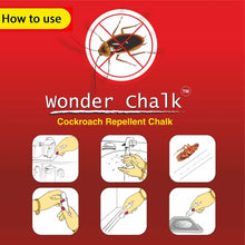 Strong Cockroach Chalk Cockroach Killer Insecticide Repellent Insect Control wonder chalk (12pc) - Justgrabit Inc.