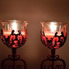 Tea Lights Holder Candle Stand, Diwali (2 Pc Set) - Justgrabit Inc.