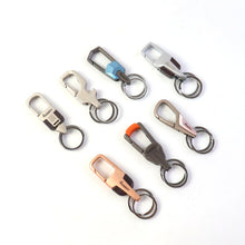 Premium Heavy - Duty Metal Keychain with Carabiner Clip (1 Pc / Assorted Design) - justgrabit.in | Just Grab It