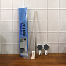 Self - Adhesive Towel Rod / Rack - (1 Pc) - justgrabit.in | Just Grab It