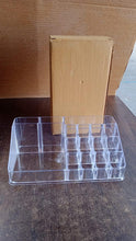 16 Compartment Cosmetic Makeup Jewellery Lipstick Storage Organiser Box, Cosmetic Storage Box Make - up Lipstick Organizer / Lipstick Holder Case Transparent - Justgrabit Inc.