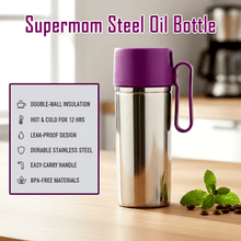 Supermom 750ml Approx. Stainless Steel Oil Pourer (1 Pc) - justgrabit.in | Just Grab It