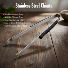 Premium Stainless Steel Chimta (1 Pc) - justgrabit.in | Just Grab It