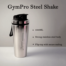 Apex Stainless Steel Gym Shaker Bottle and Spring (1000ML / 1 Pc) - justgrabit.in | Just Grab It