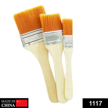 Artistic Flat Painting Brush - Set of 3 - Justgrabit Inc.