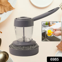 Handheld Soap Dispenser with Scrub (1 Set) - justgrabit.in | Just Grab It