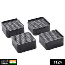 Premium Multipurpose Heavy Duty Cupboard / Refrigerator / Sofa Base Stand - Set of 4 Pcs - Justgrabit Inc.