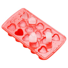 Heart Shape Ice Cube & Candy Tray – 14 Cavities (Multicolor) - Justgrabit Inc.