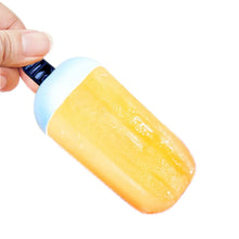 Plastic Ice Candy Maker Kulfi Maker Moulds Set with 6 Cups (Multicolour) - Justgrabit Inc.