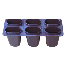 Plastic Ice Candy Maker Kulfi Maker Moulds Set with 6 Cups (Multicolour) - Justgrabit Inc.