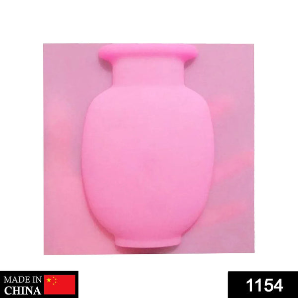 Wall Hanging Silicone Flower Pot Sticker Plant Rack for Decoration (MultiColour) - Justgrabit Inc.