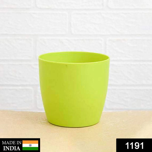 Flower Pots Round Shape For Indoor / Outdoor Gardening - Justgrabit Inc.