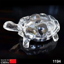 Crystal Glass Turtle - Tortoise for Feng Shui and Vastu - Justgrabit Inc.