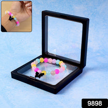 Premium Multicolor Pastel Bead Stretch Bracelet (1 Pc) - justgrabit.in | Just Grab It