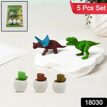 Dinosaur & Egg Shaped 3D Puzzle Erasers – Fun Mini Erasers for Kids (5 Pcs Set) - Justgrabit Inc.