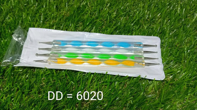 Nail Art Point Pen and Set Used by Women's for Their Fashion Purposes (Pack of 5Pcs) - justgrabit.in | Just Grab It
